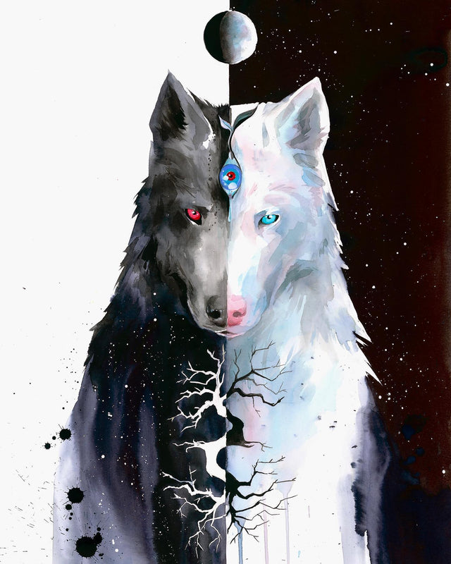 Wolf artwork