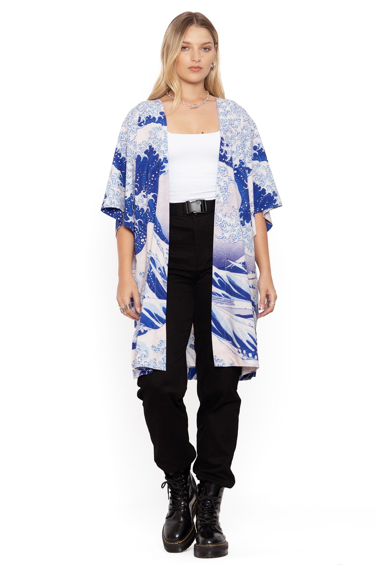 Manaweave Robe The Great Wave Robe - Limited – BlackMilk Clothing