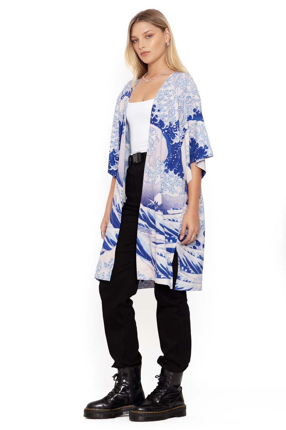 The Great Wave Robe - Limited – BlackMilk Clothing