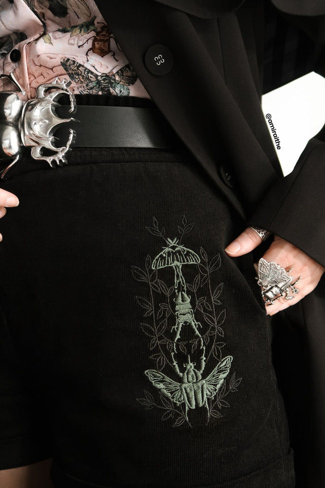 The Swarm Cord Paper Bag Shorts