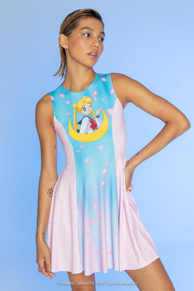 Sailor Venus Longline Evil Tee Dress - Limited