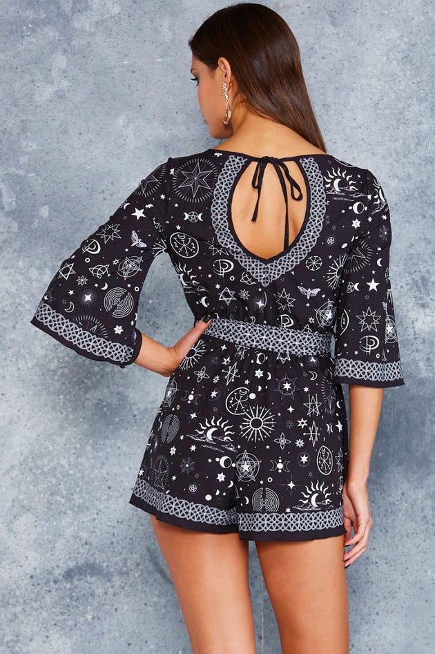 PUT A SPELL ON YOU KIMONO PLAYSUIT