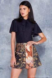 INTO THE LABYRINTH A-LINE SKIRT
