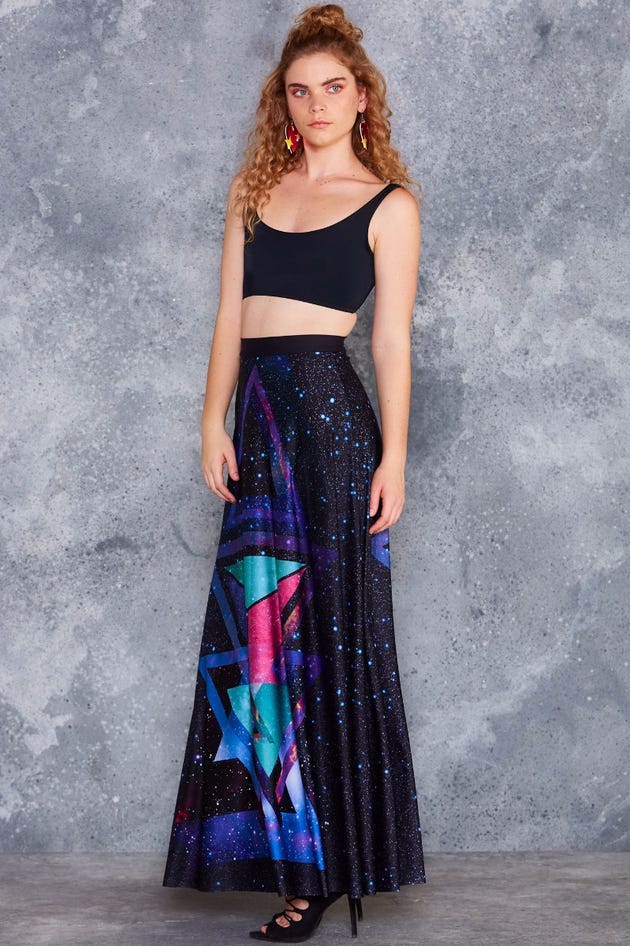 Impossible Triangles Maxi Skirt