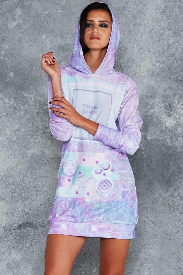 Gamer Holographic Slouchy