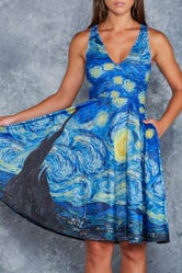 Starry Night Midi Marilyn Dress