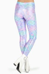 Mermaid Fairy Floss HW Leggings