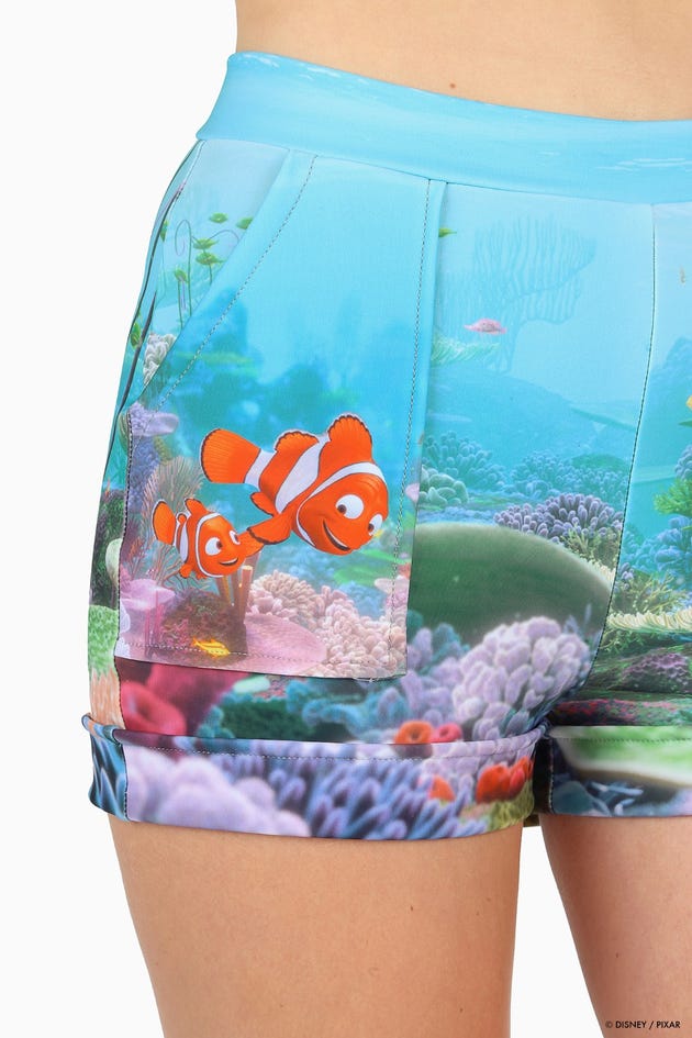 Finding Nemo Cuffed Shorts
