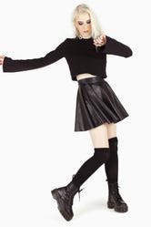 Route 66 Mini Skater Skirt