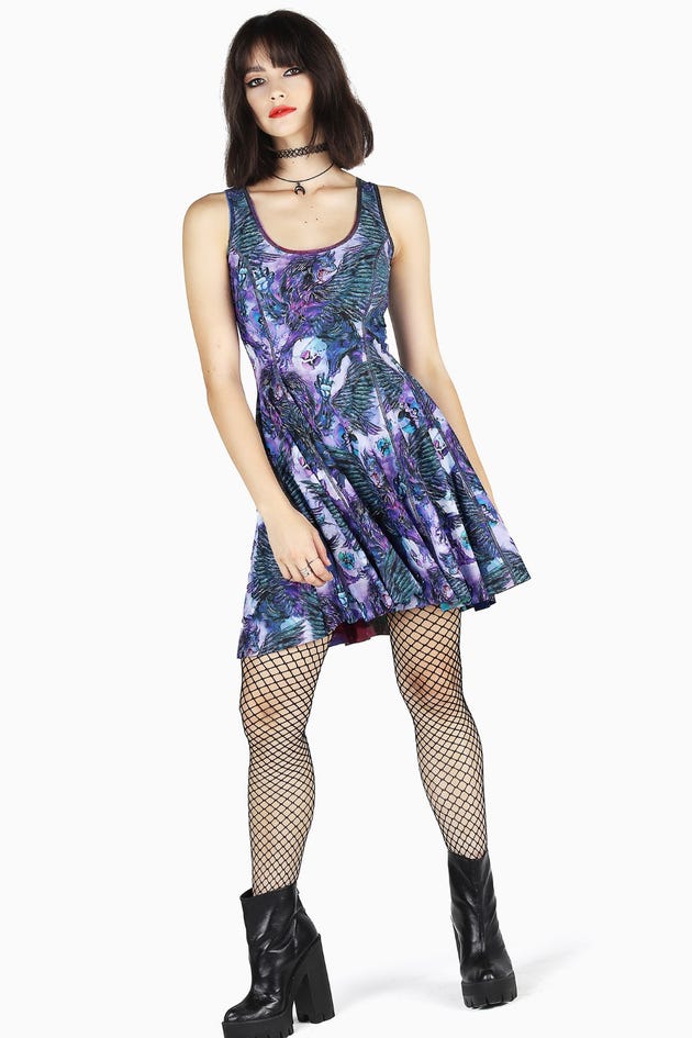 Whale Of A Galaxy Vs Chaos Inside Out Dress