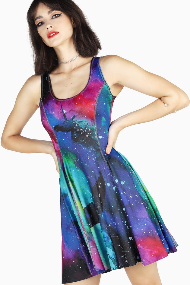 Whale Of A Galaxy Vs Chaos Inside Out Dress