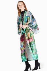 Montage Monet Velvet Swan Kimono