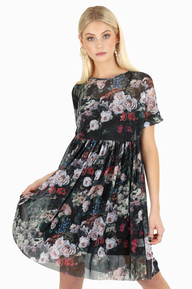Sheer Monet Dress