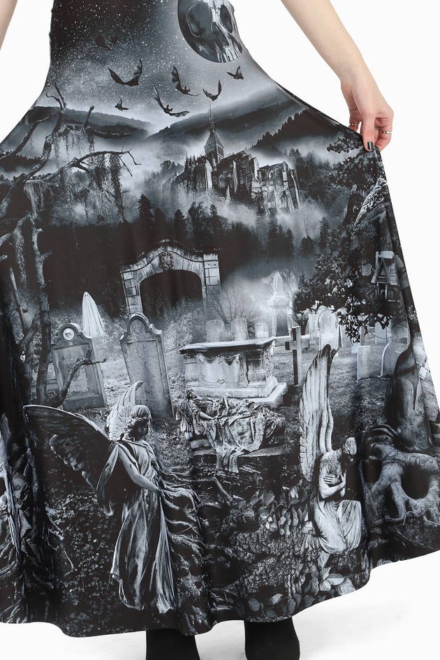 Necropolis Maxi Skirt