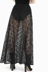 The Widow Lace Maxi Skirt