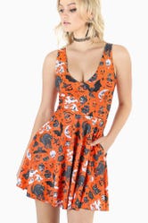 Trick Or Treat Pumpkin Marilyn Dress