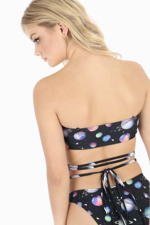 Paper Universe Roped In Bandeau Top
