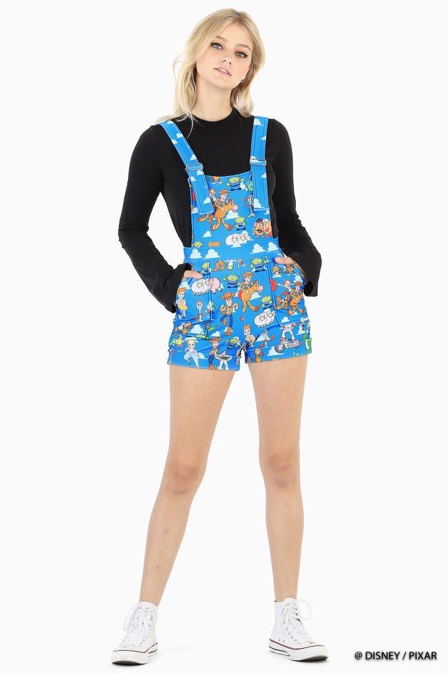 Toy Story Friends Short Overalls