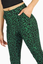 Electrikitty Green Cuffed Pants