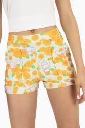Cinnamoroll Sunflowers Cuffed Shorts