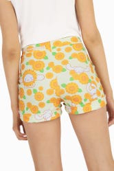 Cinnamoroll Sunflowers Cuffed Shorts - Limited