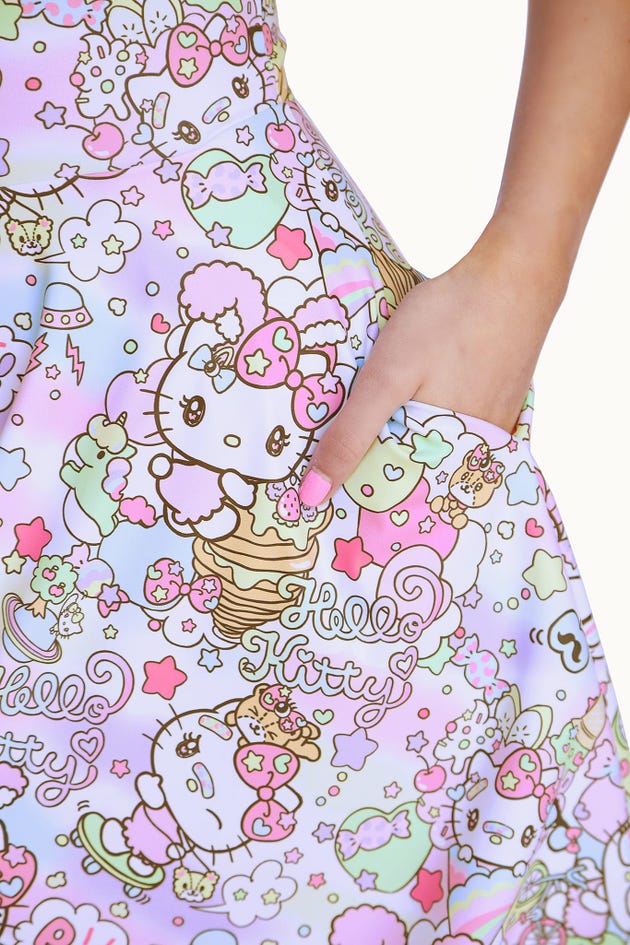 Hello Kitty Harajuku Scoop Longline Dress