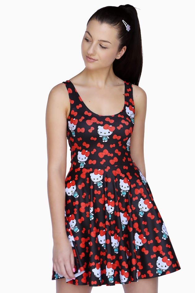 Hello Kitty Hi There Scoop Skater Dress