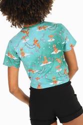 So Cute I Could Sleigh Tie Front Tee