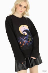 The Nightmare Before Christmas Patch Sweater