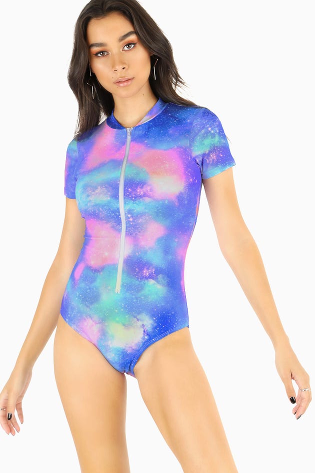 Galaxy Pastel Short Sleeve Reef Suit