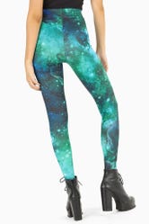 Galaxy Turquoise HWMF Leggings