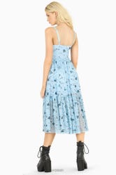 Minnie Mouse Over The Moon Sheer Midaxi Dress
