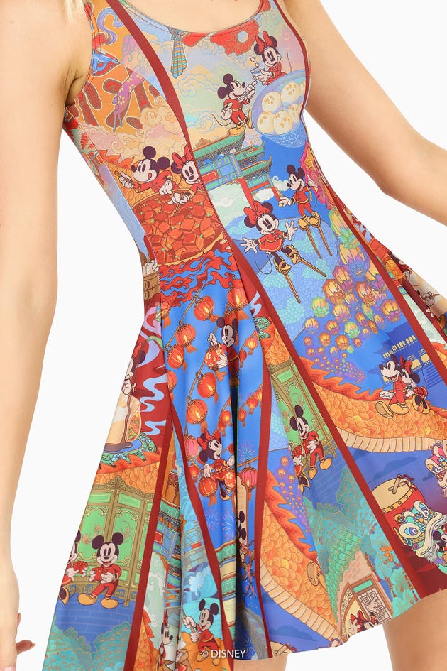 Year of the Mouse Evil Skater Dress