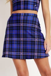 Tartan Ravenclaw A-Line Skirt
