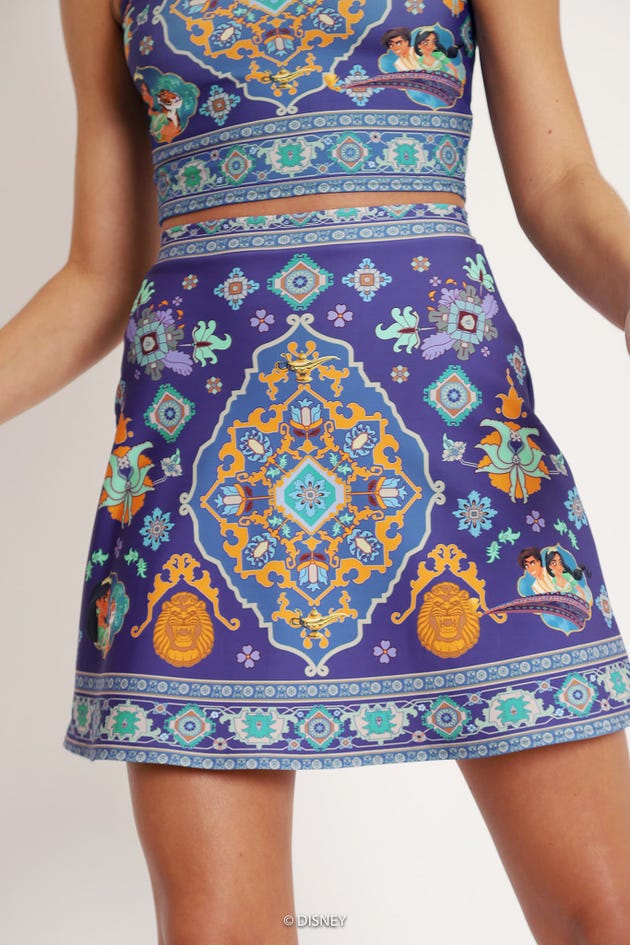 Magic Carpet A-Line Skirt - Limited