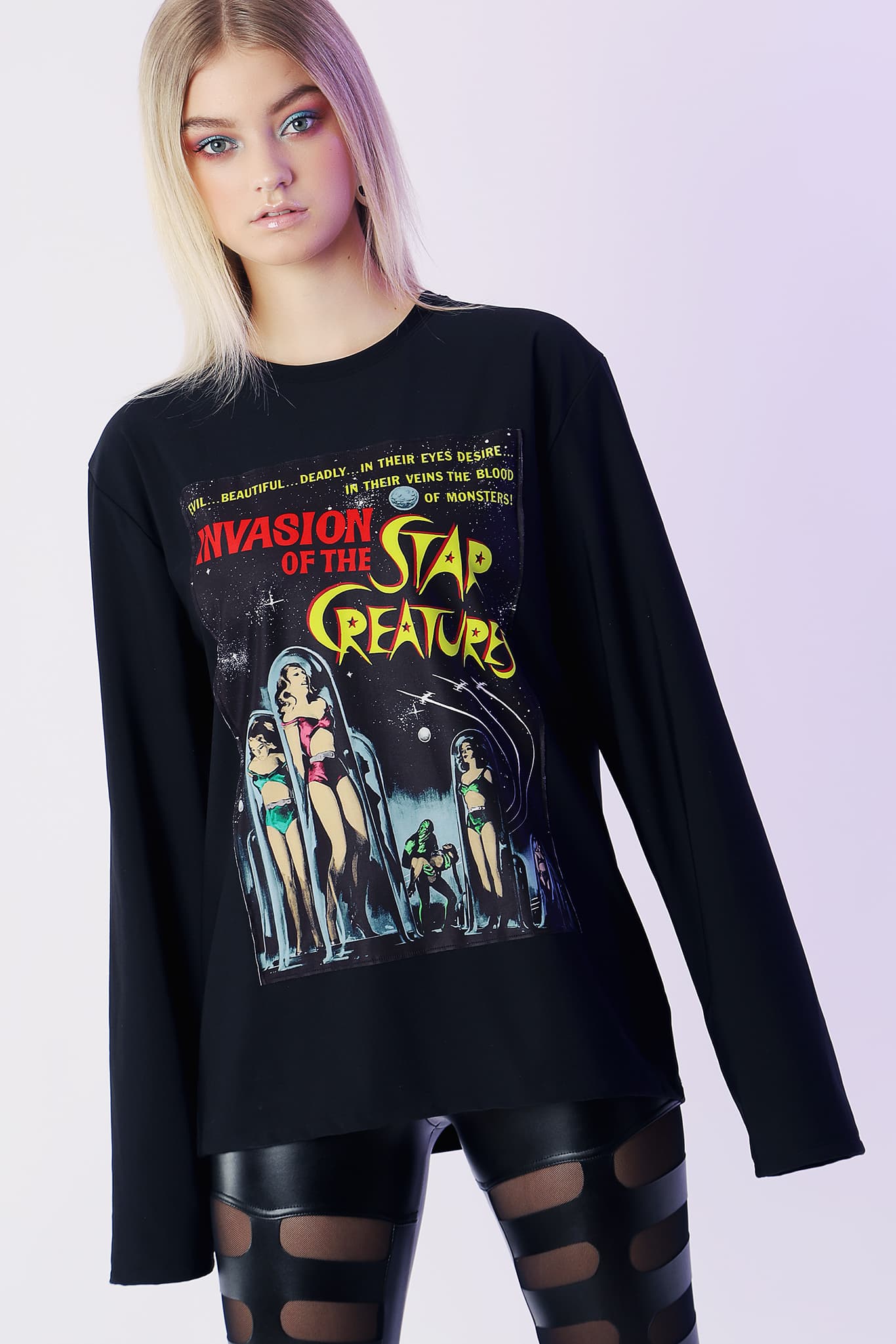 Star Creatures Patch Sweater - Limited