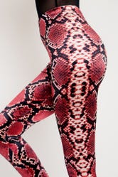 Blood Serpent HW Velvet Leggings