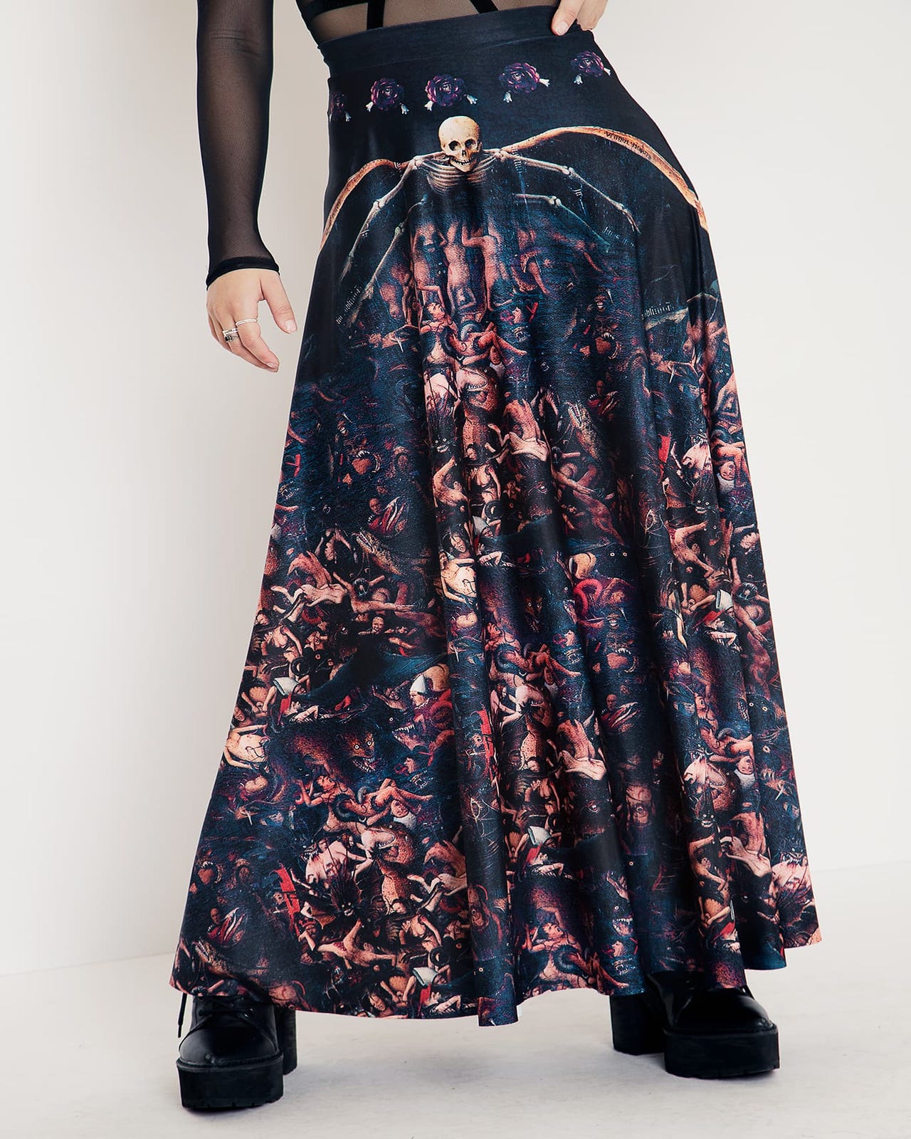 The Damned Maxi Skirt - Limited