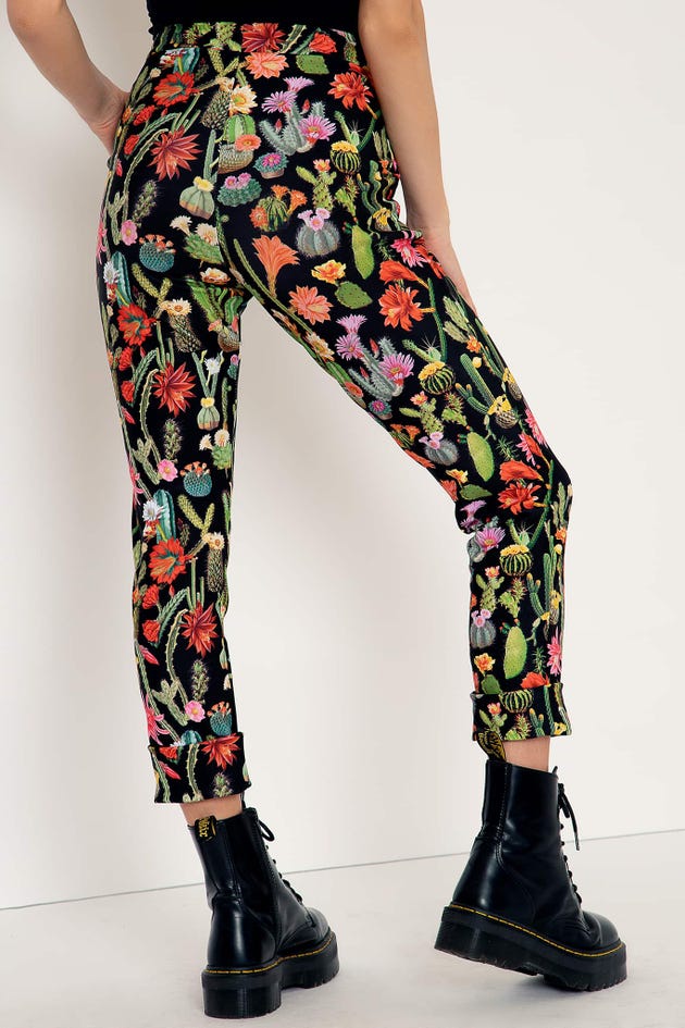 Desert Flower Cuffed Pants - Limited