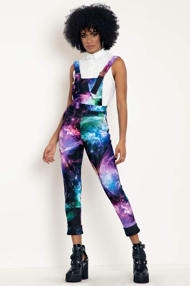 Galaxy Butterfly Overalls
