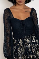Immortal Lace Sweetheart Top