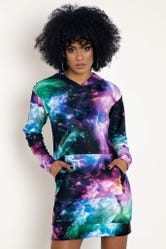 Galaxy Butterfly Slouchy