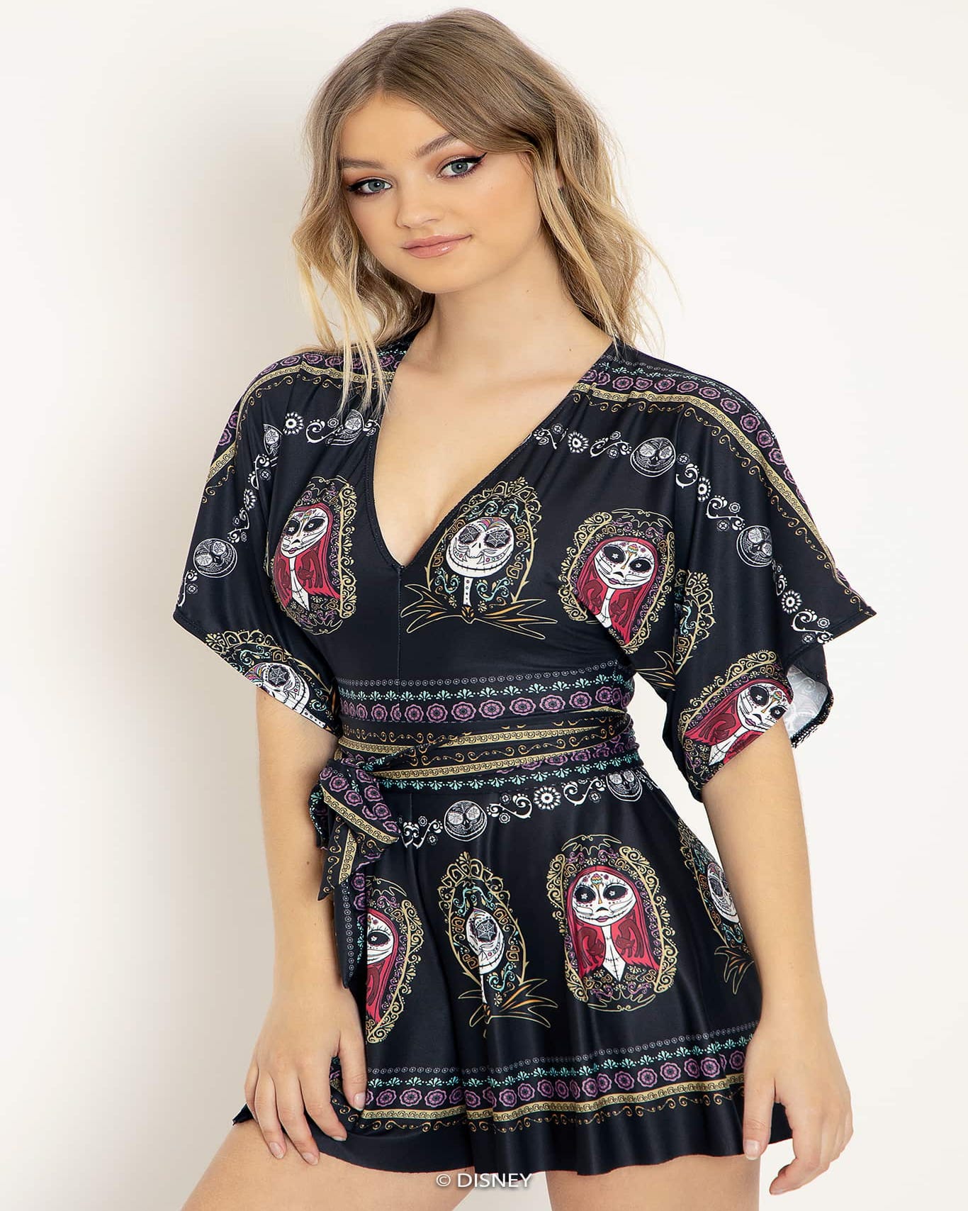 Jack And Sally Slinky Playsuit - Limited