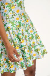 Yoshi Garden Mini Strappy Dress