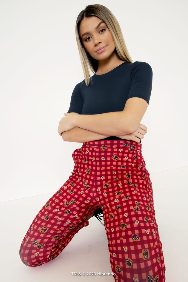 Nook Gingham Cuffed Pants