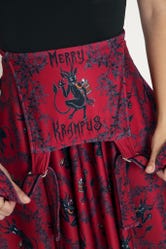 Merry Krampus Apron Dress
