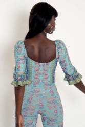 Paisley Fields Bluebell Top