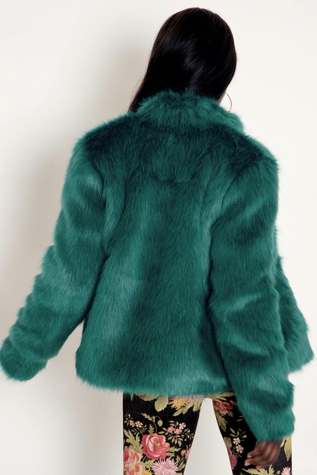 Emerald Furbulous Jacket