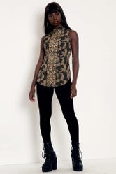 Leaping Leopards Business Time Shirt