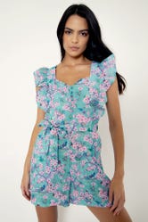 Bottom Of The Garden Picnic Playsuit